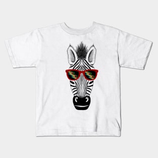 Disabled Zebra Kids T-Shirt